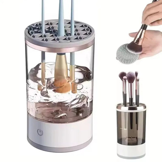 Automatic Makeup Brush Cleaner