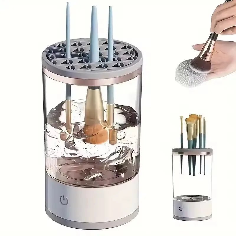 Automatic Makeup Brush Cleaner